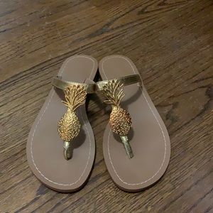 Pineapple sandals